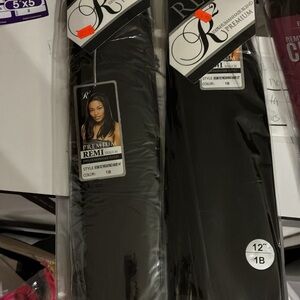 R2 Premium Remi Hair Extensions in Deep Black